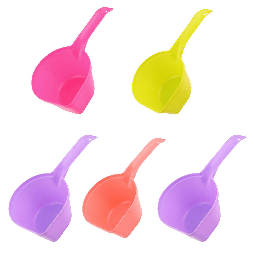 5-Count Plastic Scoops Shovel For Pet Dog Cat Bird   Feeding Accessories