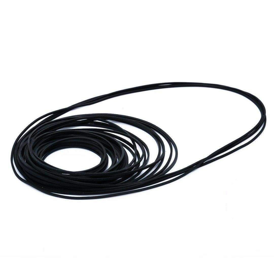 30-120mm Cassette Deck Belt Tape Deck Drive Belt Flat  HiFi Audio Parts