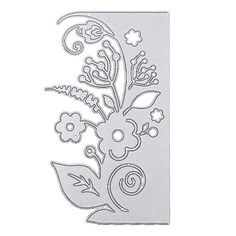 Flower Vine Metal Cutting Die Stencil DIY Scrapbooking Album Paper Card Template