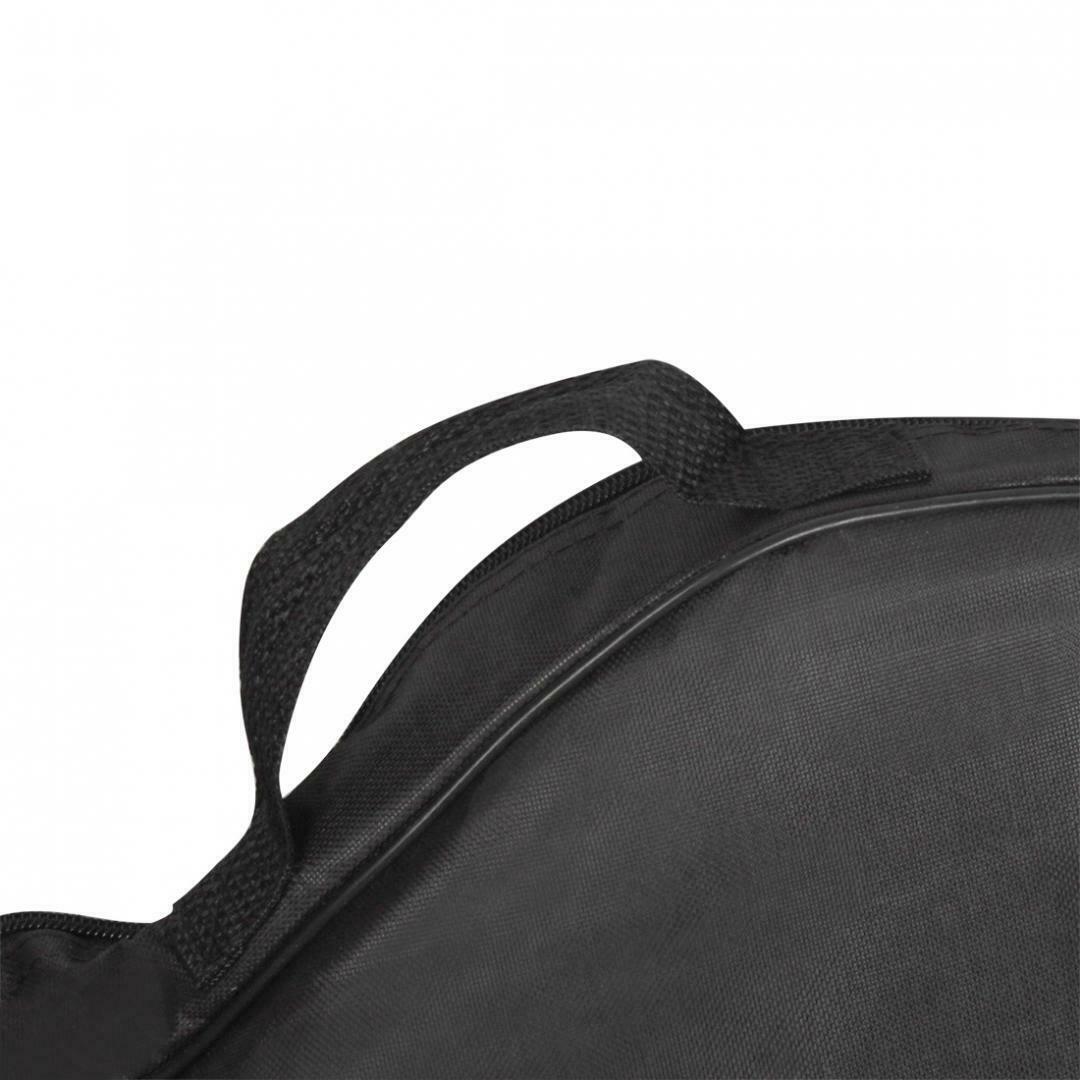Electric Bass Bag Double Shoulder Black Canvas Soft Case Waterproof Backpack