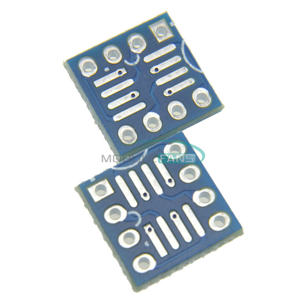 50PCS SOP8 SO8 SOIC8 TSSOP8 MSOP8 DIP8 Adapter PCB Conveter Board DIY