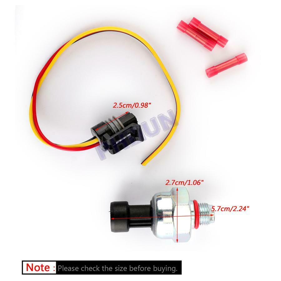 Injection Control Pressure Sensor For Ford 7.3L Powerstroke + Pigtail E F Series