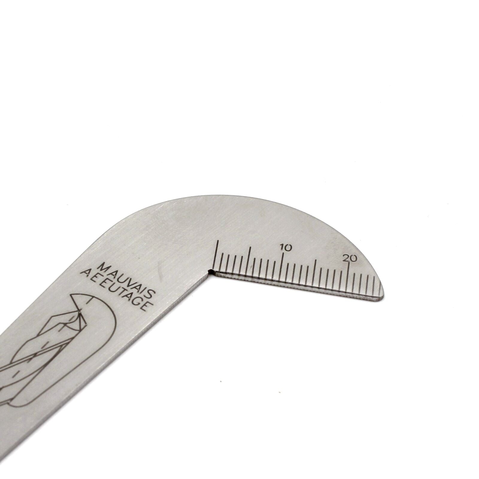 118Â° Drill Sharp-Angle Tool, Edge Size Gauge, Twist Double-Sided Drill Gauge