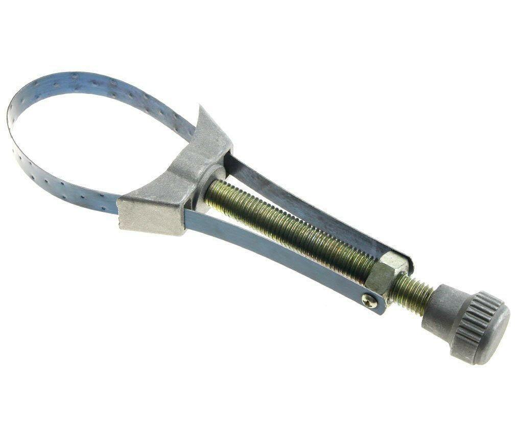 Car Oil Filter Removal Tool Strap Wrench 60-120mm Diameter Adjustable Aluminium