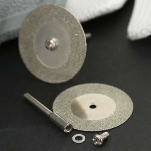 10pcs Diamond Coated Cutting Wheels Saw Blades Disc For  Power Rotary Tool