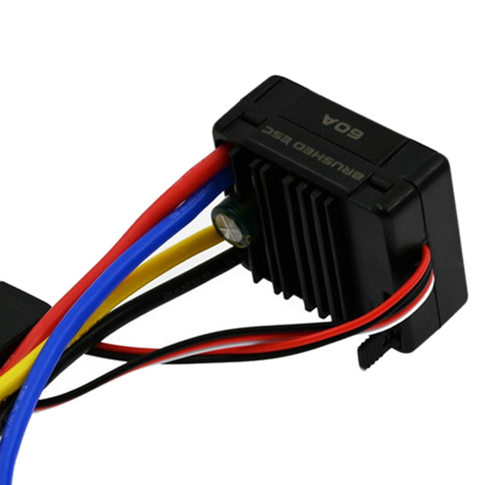 RC Car 60A Brush ESC for MN86 Car Vehicle Replacement Parts Accessories