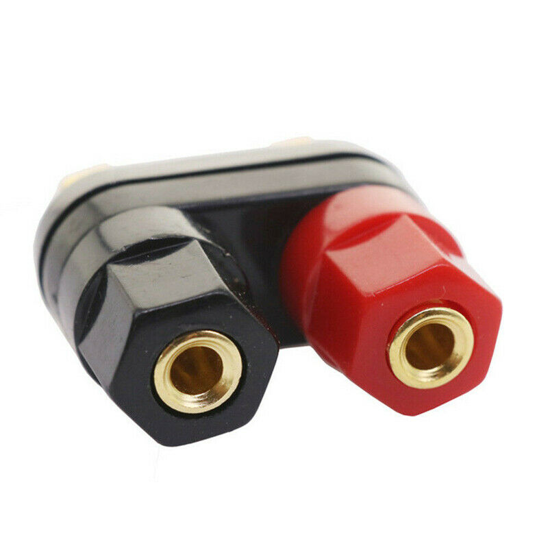 2pcs Speaker Amplifier Terminal Binding Post Dual 2 ways Banana Plug Jack