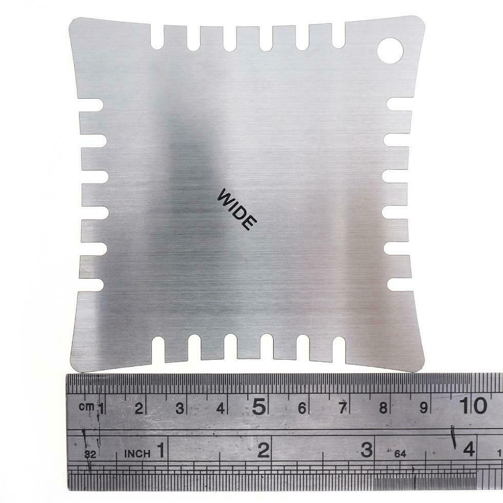 4x String Gauge Action Ruler Guide Setup Measuring Luthier Tool for Guitar Bass