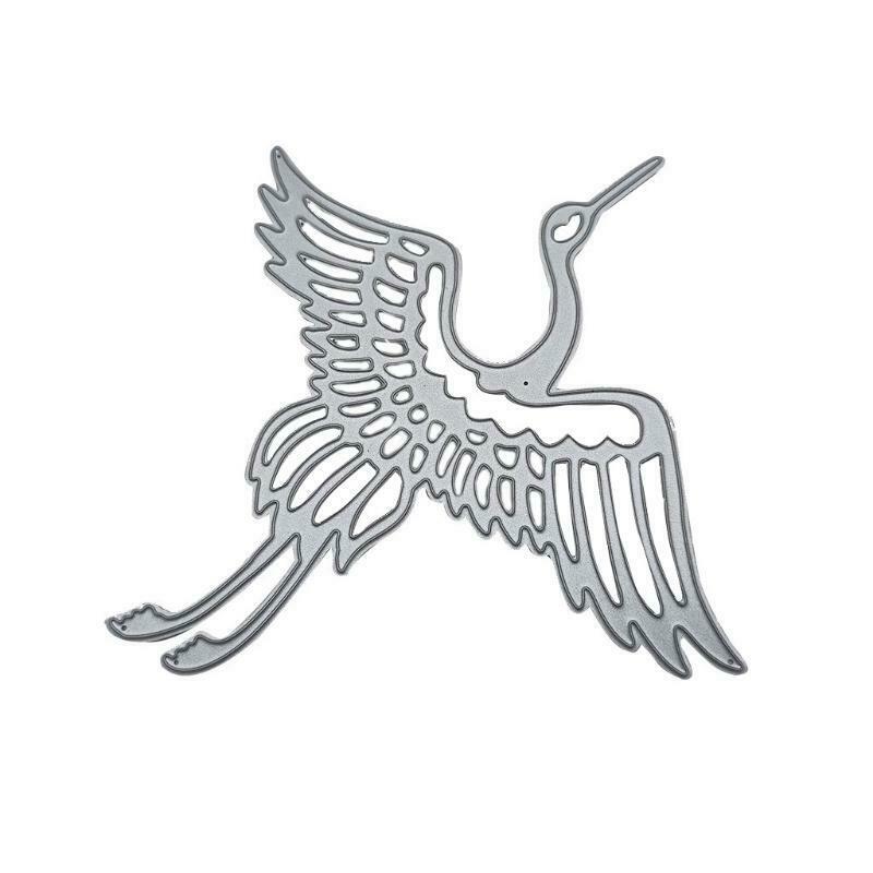 Flying Red-crowned Crane Carbon Steel Cutting Dies DIY Scrapbooking Photo Album