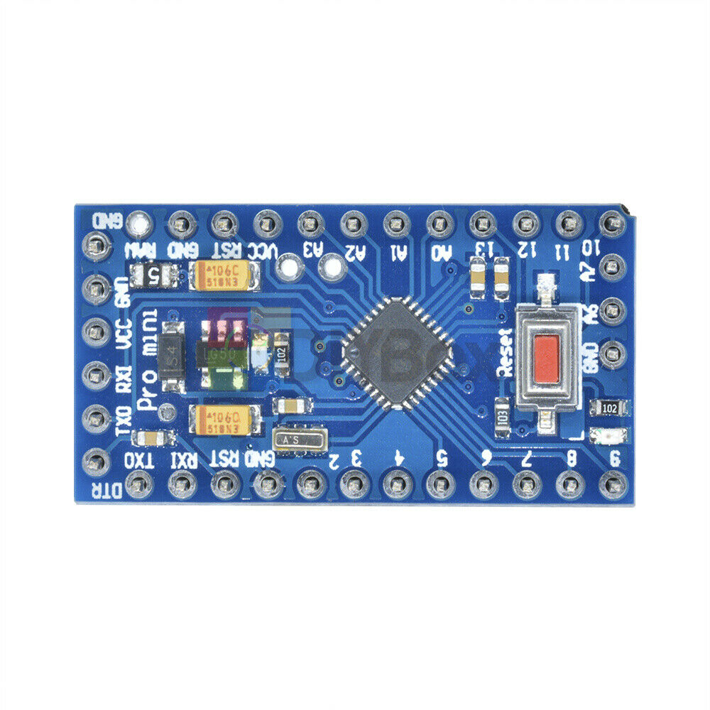 10Pcs 5V Pro Mini Atmega328 16MHz Microcontroller Board Nano Compatible Arduino