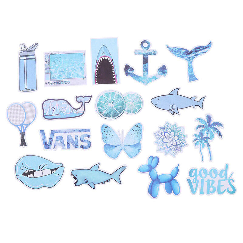53 PCS Cute Cartoon Stickers Fashion Girl Pink Anime Graffiti Sticke.l8