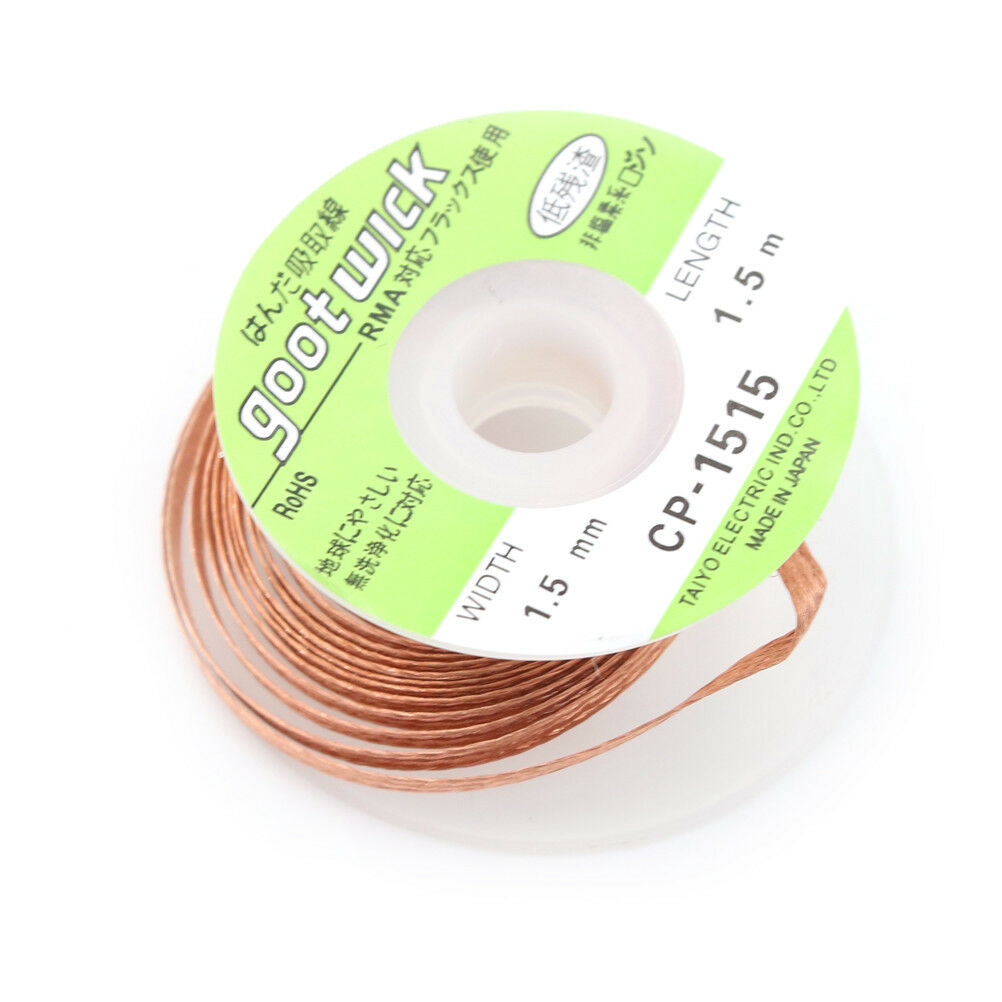 CP-1515 1.5mm 1.5m Desoldering Wick Desolder Braid Soldering Remover Tool