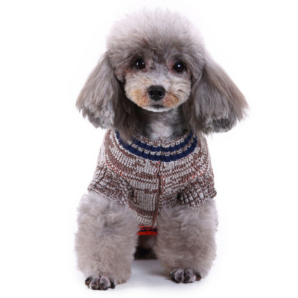 Dog Sweater Pet Thick Warm Clothing Sweater Winter Apperal Snowflake