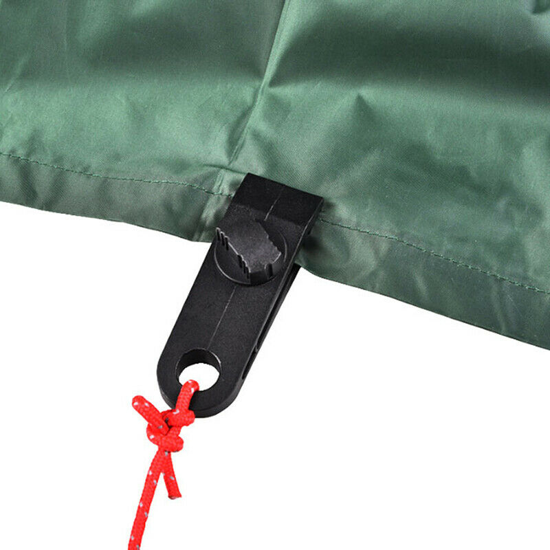 4x Windproof Awning Clamp Grip Tent Clips Accessory For Camping Tarps Carav SJ