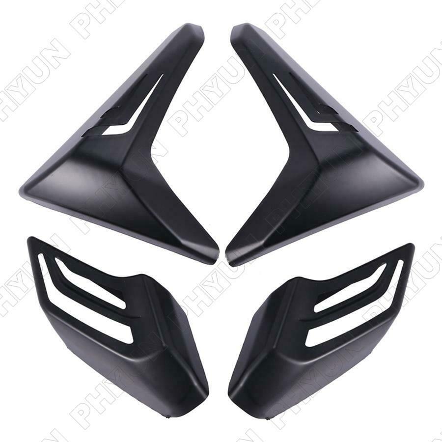 For 2017-2019 Yamaha TMAX 530 TMAX530 Matte Black Turn Signal Light Covers 4Pcs
