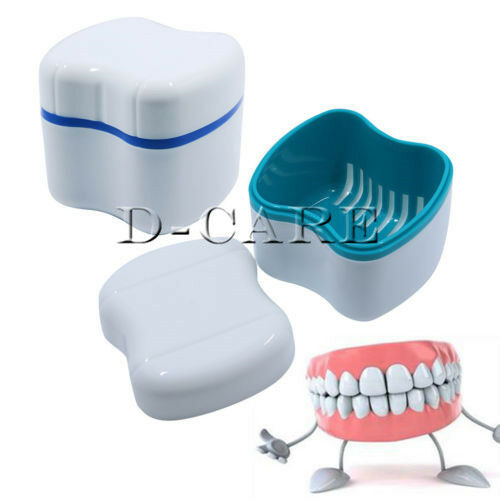 Dental Denture Retainer Orthodontic Dental Case Mouth Tray Box DC