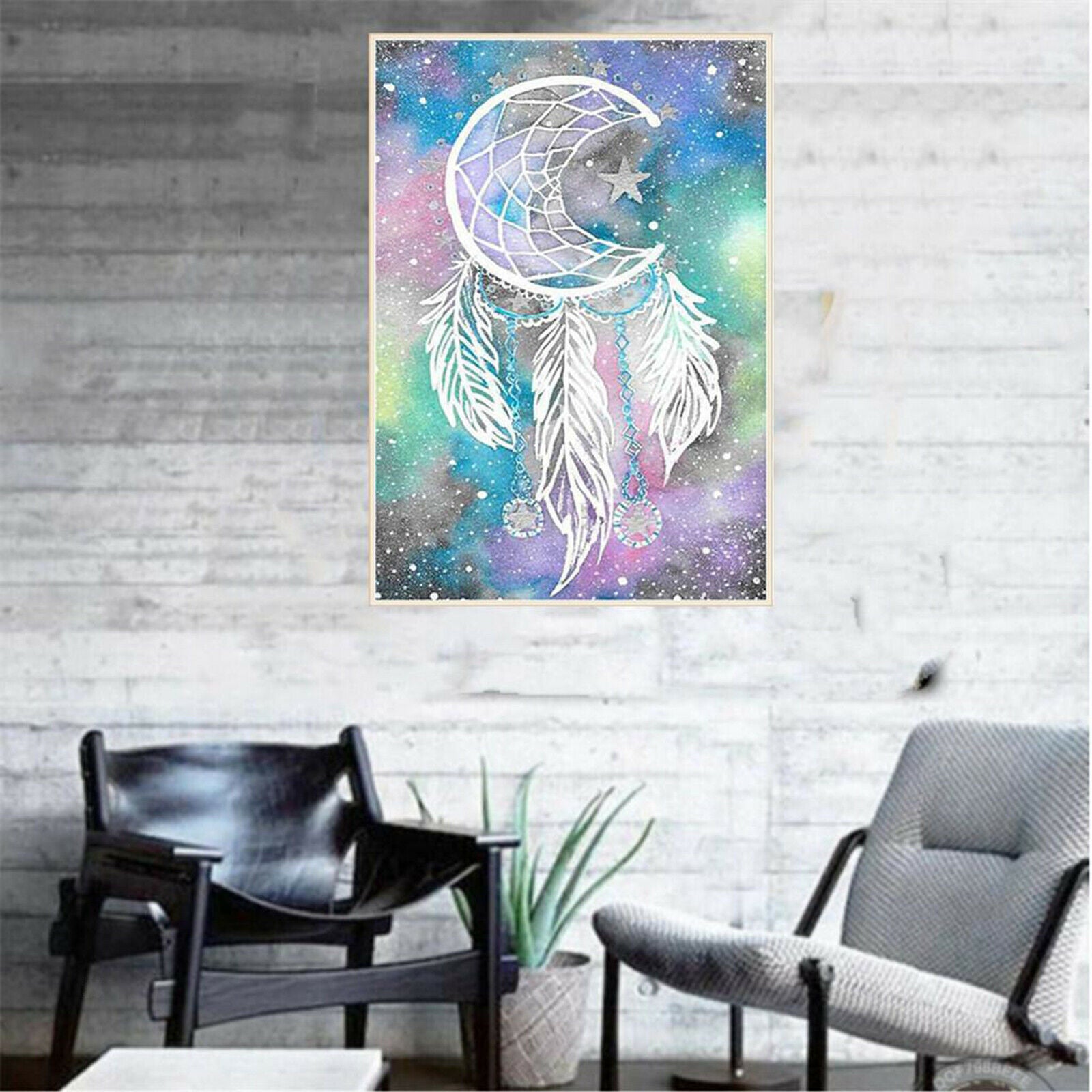 5D Diamond Painting Dreamcatcher Cross Stitch Mosaic Picture Of Rhinestones