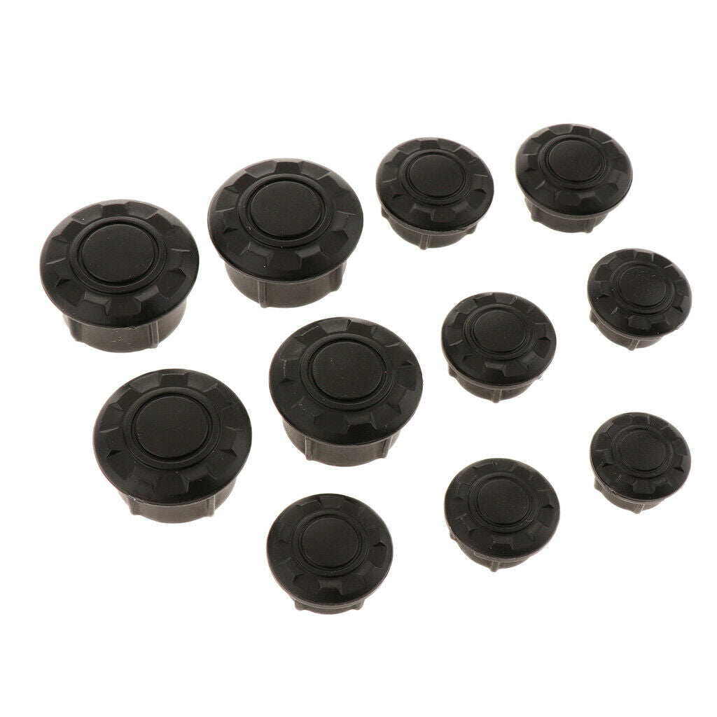 Motorcycle Motorbike Frame Holes Caps Decor Filler Plugs Set for BMW R Nine T