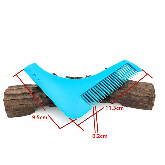 Comb Trim La Beard Stencil Guide Cut for Shaving New