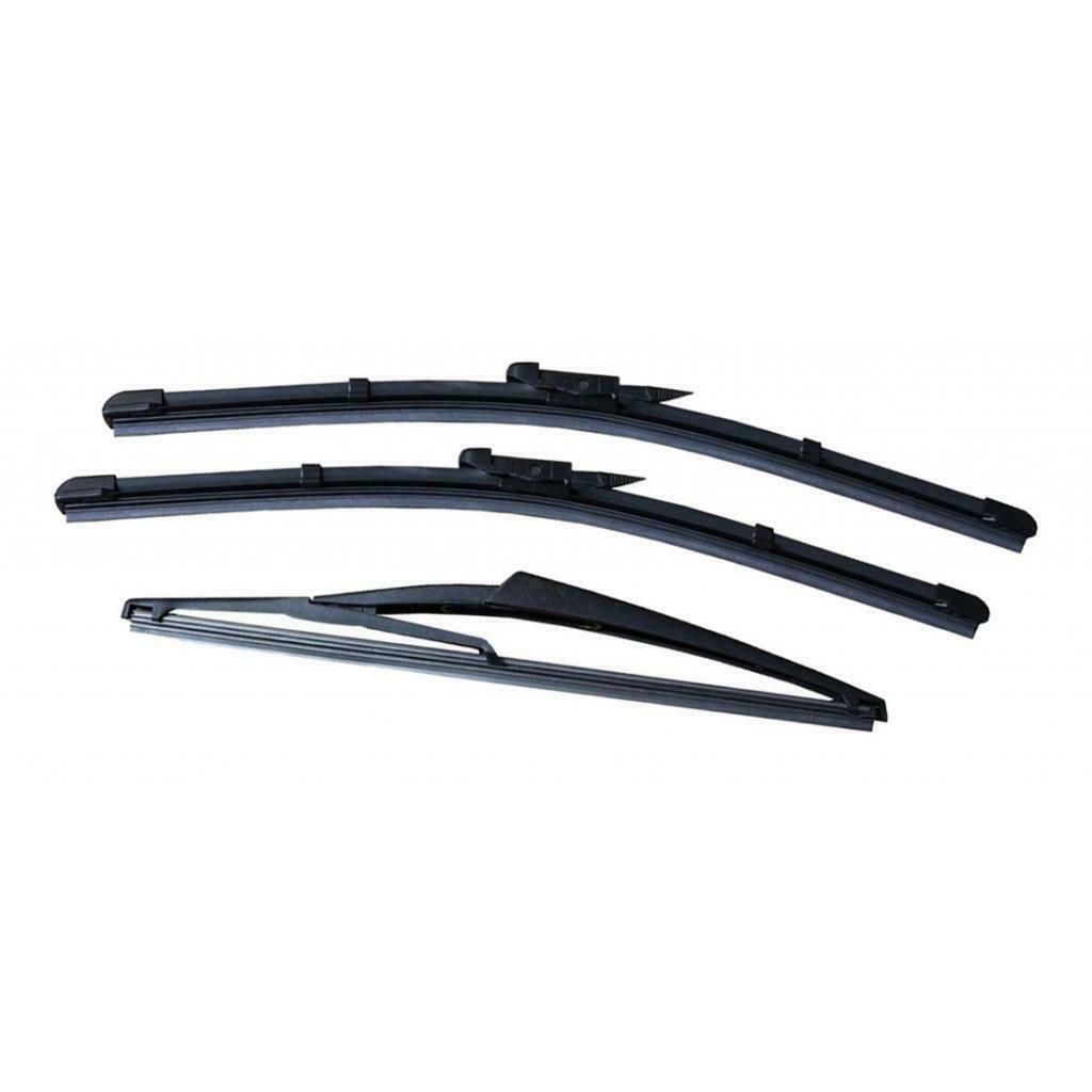 3Pieces/Set New Windshield Wiper Bladess for Fiat Grande Punto Front & Rear