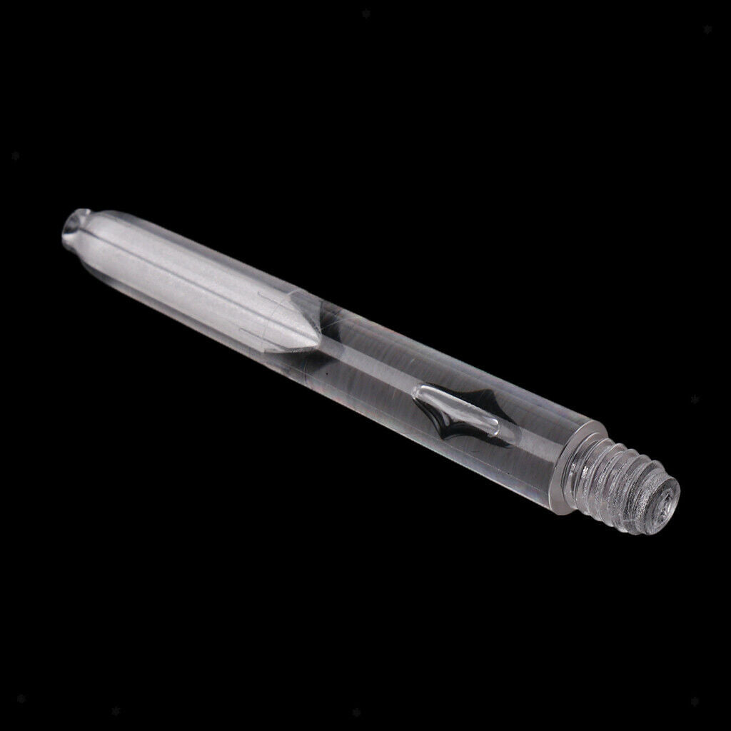 2X Ultralight 35mm 2BA Plastic Dart Stems Shafts Tip Darts Games New Colourless