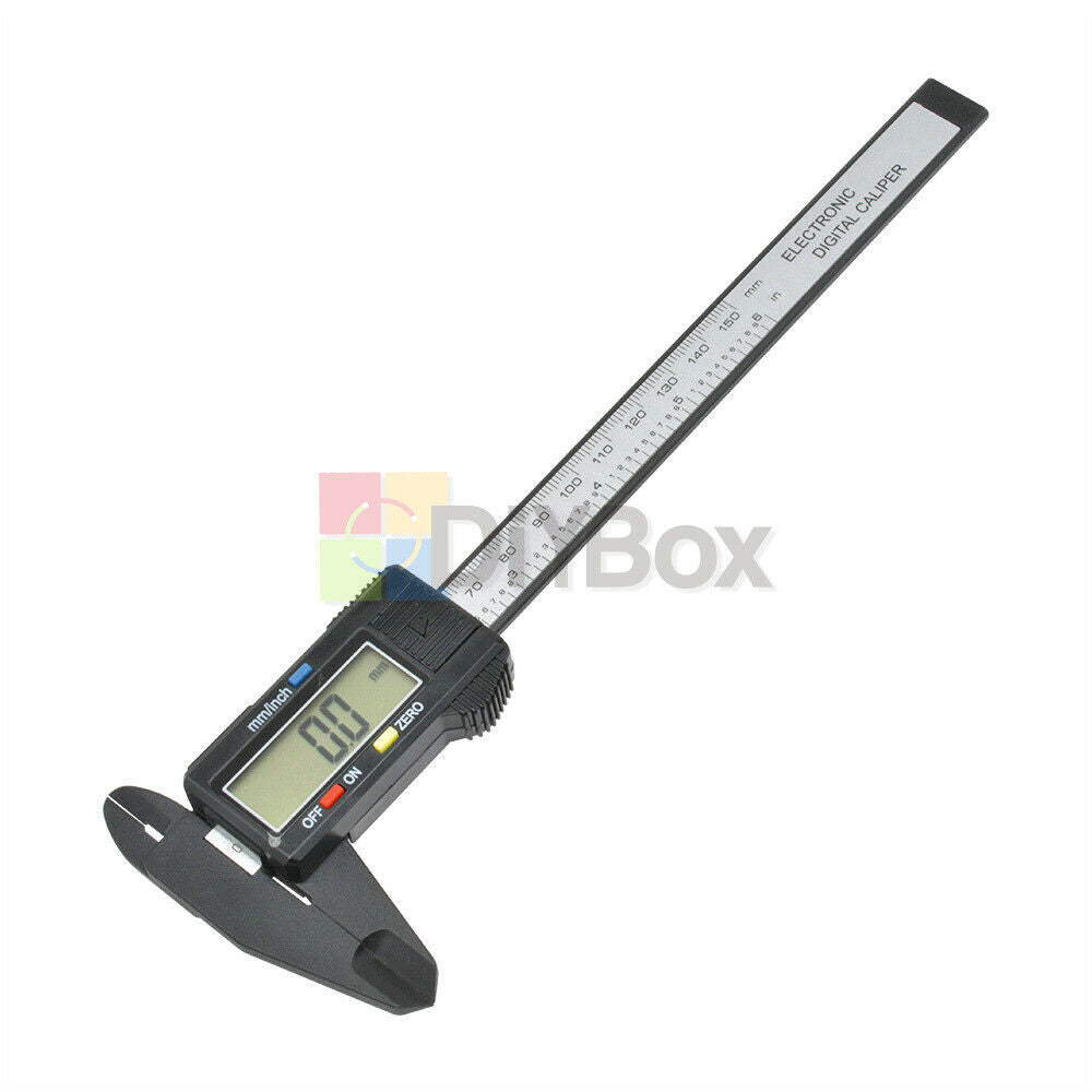 ï¼ˆ0-150mmï¼‰LCD Digital Electronic Carbon Fiber Vernier Caliper Gauge Micrometer