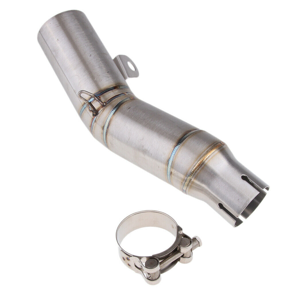 Stainless Steel Exhaust Middle Link Pipe for Yamaha R6 06-18