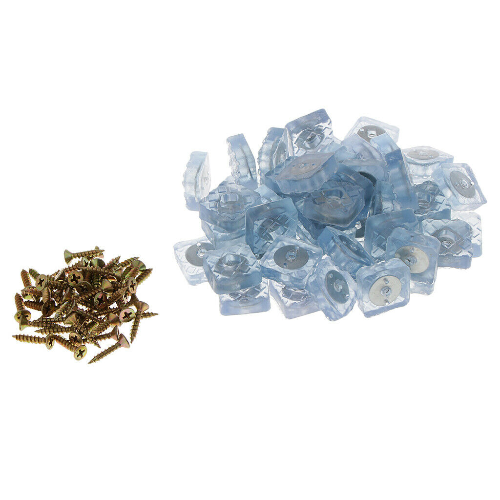 100 Pieces Non-slip Feet Rubber Furniture Plugs