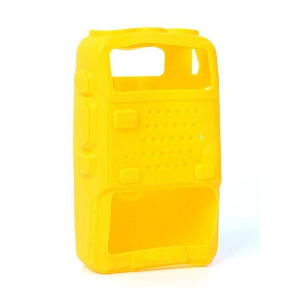 Prettyia 5x Silicone Cover Shell for   UV5R UV-5RA UV-5RB UV-5RC