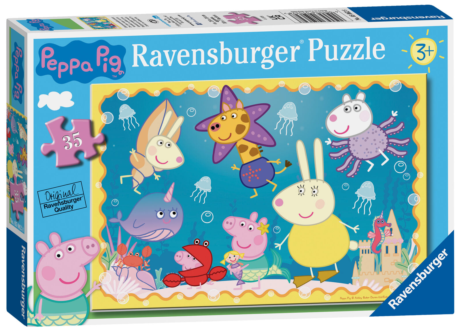 05062 Ravensburger Peppa Pig - Underwater Adventure 35pc Children's Jigsaw Puzzl