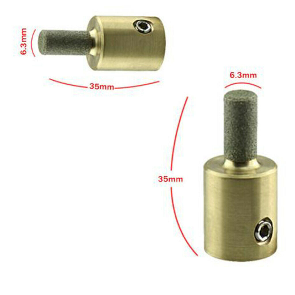 4Set Metal Alloy Glass Grinder Head Bit Tile Glass Diamond for Grinders