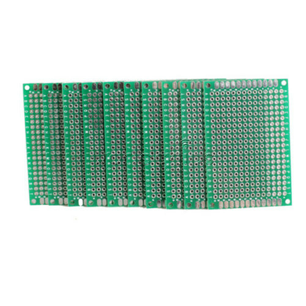 5pcs Double Side Prototype PCB Bread board Tinned Universal 40x60 mm FR4
