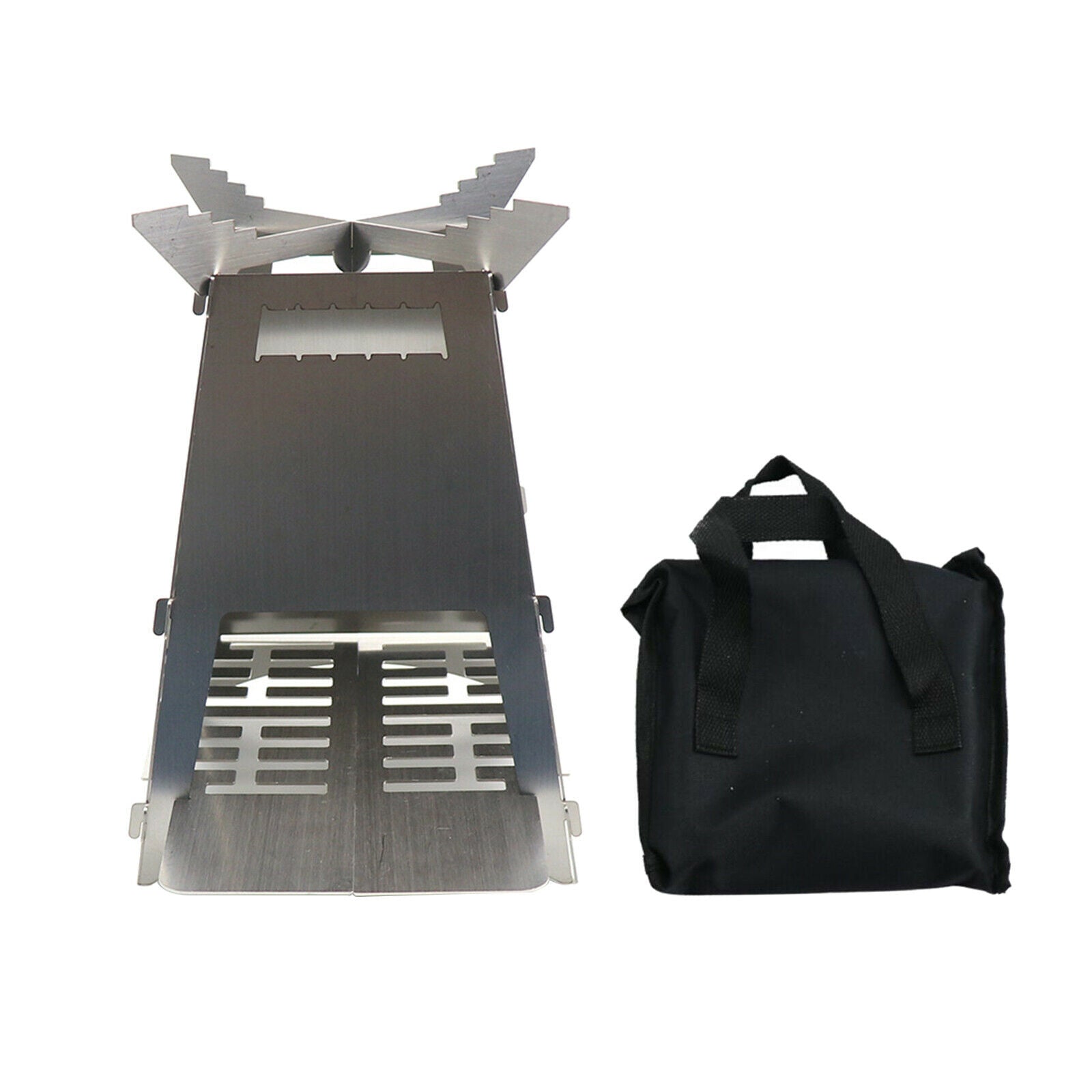 Portable Foldable Wood Stove Outdoor Camping Wood Burning Stove Outdoor