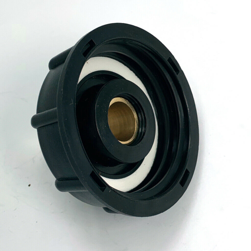 2Pcs IBC 1000L Water Tank Fitting Connector 1/2" 1" Brass Hose Adapter