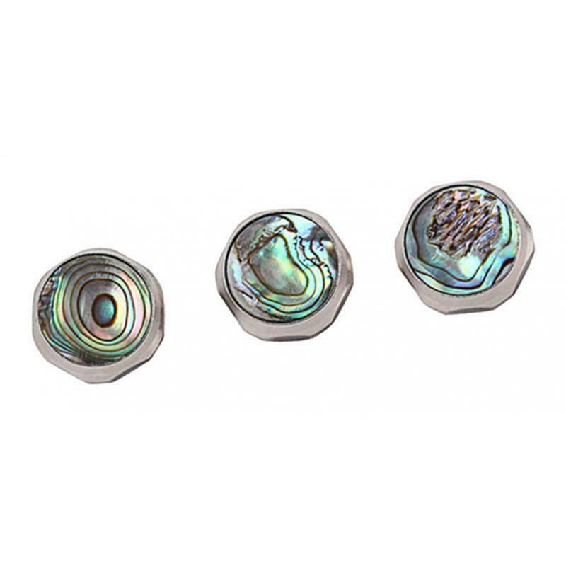 3pcs Trumpet Repairing Part Buttons Musical Instrument Trumpet Abalone