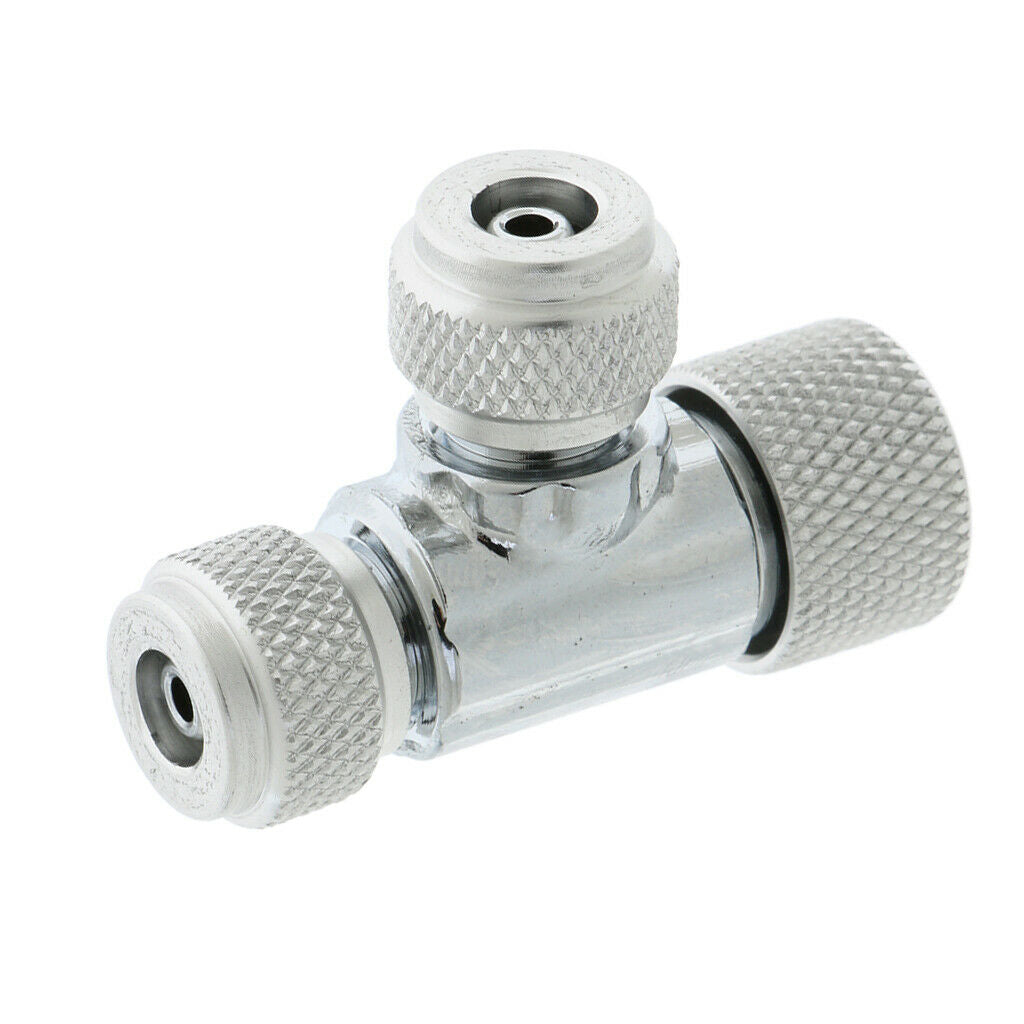 Aquatic CO2 Supplies System Bubble Counter Valve Regulator Dual Head