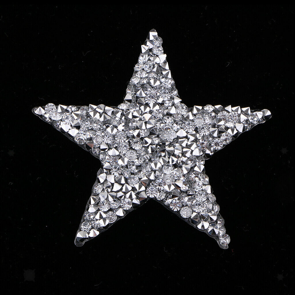 Pack of 30 Star Design Patches Applique for Sweater Decor Embellishment