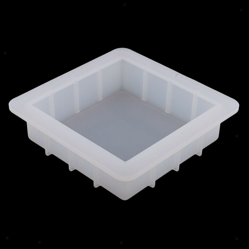 1100ml Square Silicone Soap Mold DIY Handmade Cake Loaf Mould Mooncake Loaf Mold