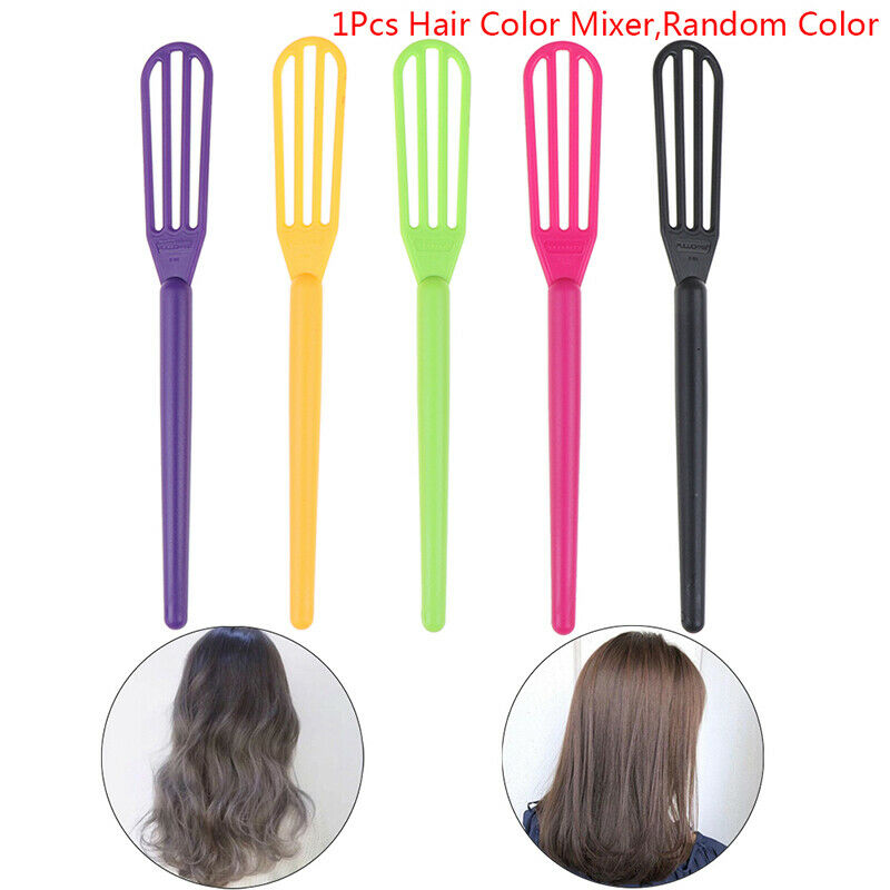 1Pc Hairdressing Hair Color Dye Coloring Mixing Mixer Stick Dyeing Brush E gtJDD