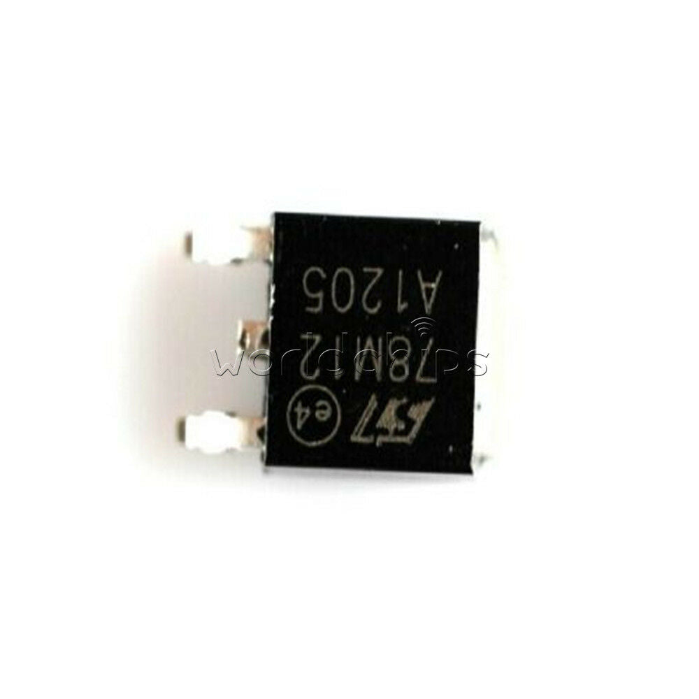 50PCS 78M12 IC REG LDO 12V ST TO-252 NEW DATE CODE :12+ New