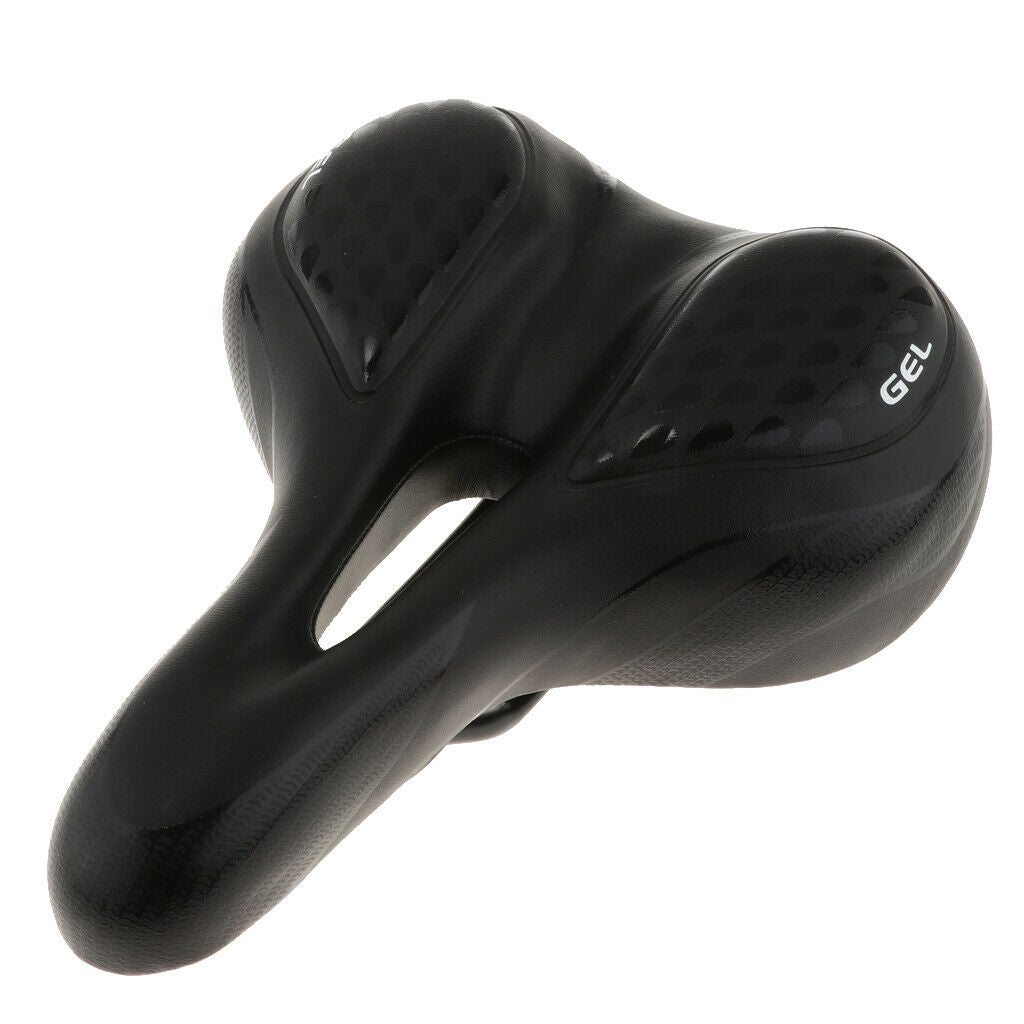 Mountain Bike Seat Cushions Cycling Saddle Cushions Shock Resistant Black