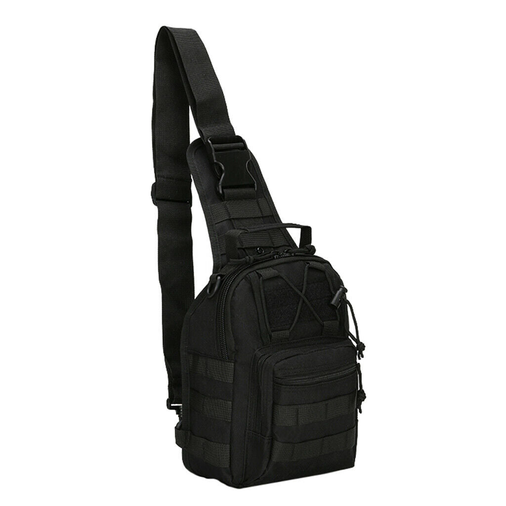 Unisex Men Crossbody Shoulder Sling Outdoor Sports Zipper Travel Messenger Bag -