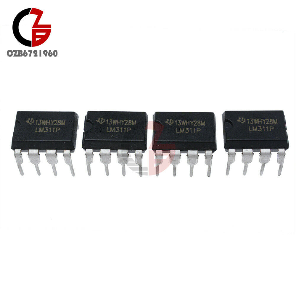 [10Pcs] LM311 LM311P IC DIFF COMP w/ STROBE DIP-8