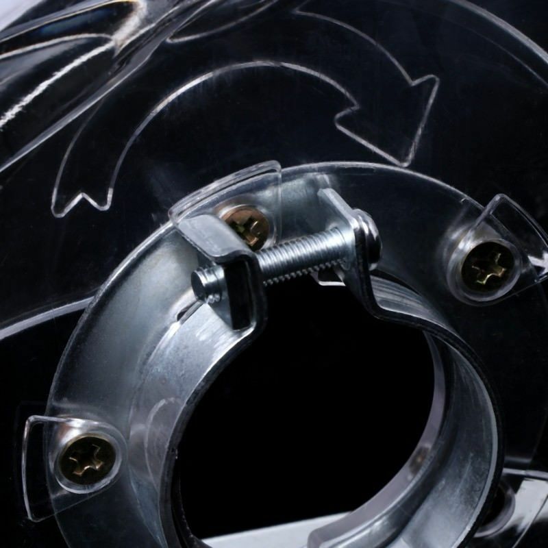 Clear Cutting Dust Shroud Grinding Cover For Angle Grinder & 3"/4"/5" Saw Blades