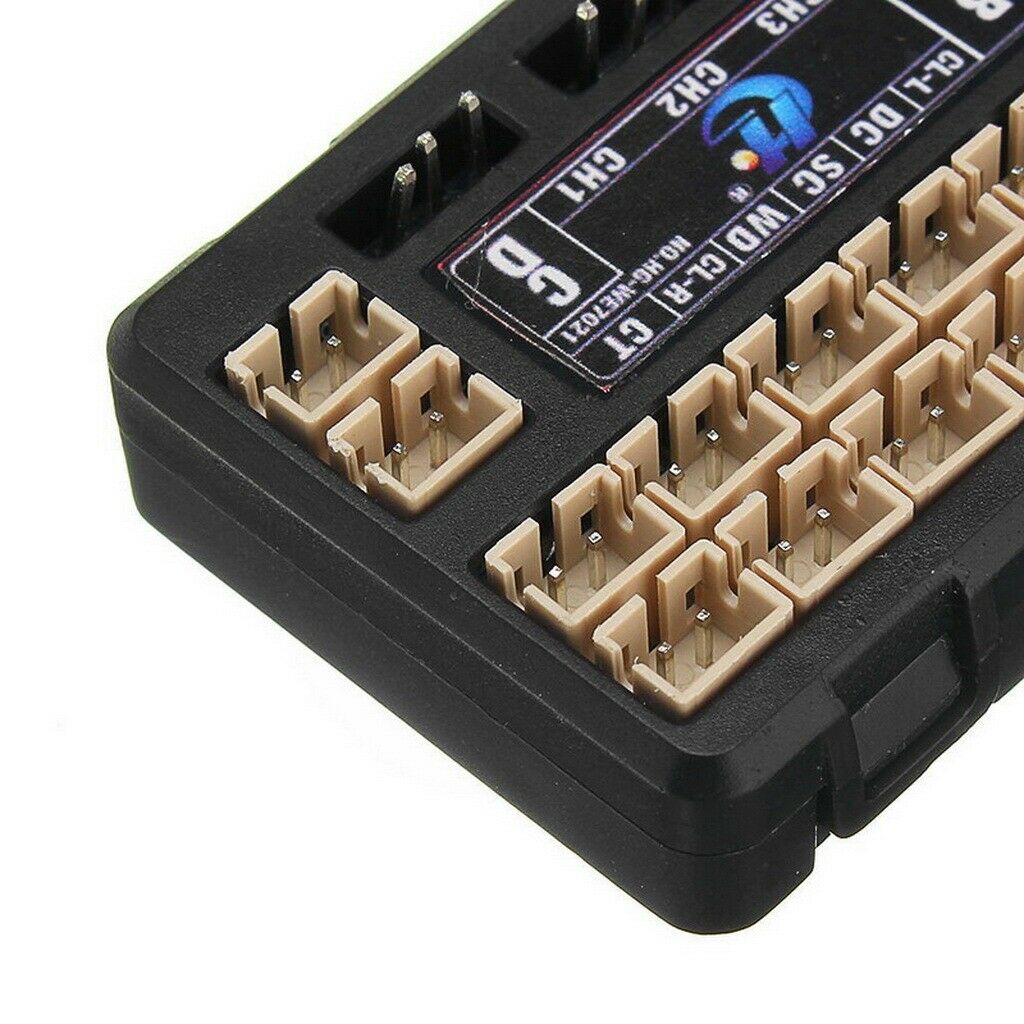 For HG P402 P407 P601 P801 P802 1:10 1:12 Universal RC Car LED Light IC
