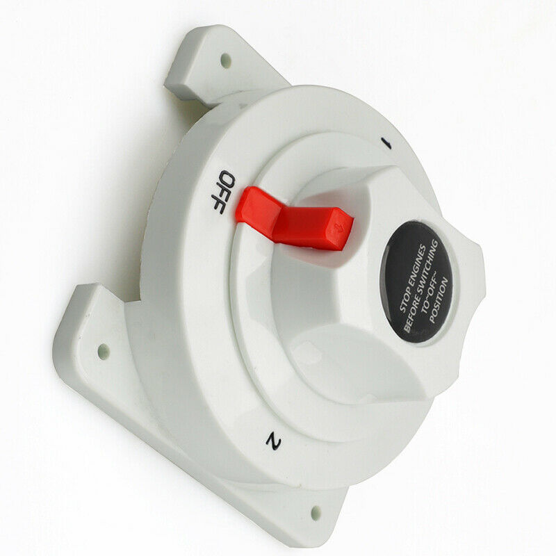12V-36V Dual Battery Switch Disconnect Isolator Selector Boat Car RV ATV Trailer