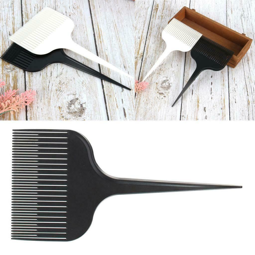 2Pcs Pro Hair Sectioning Weaving Highlights Foiling Comb Salon Dyeing Comb