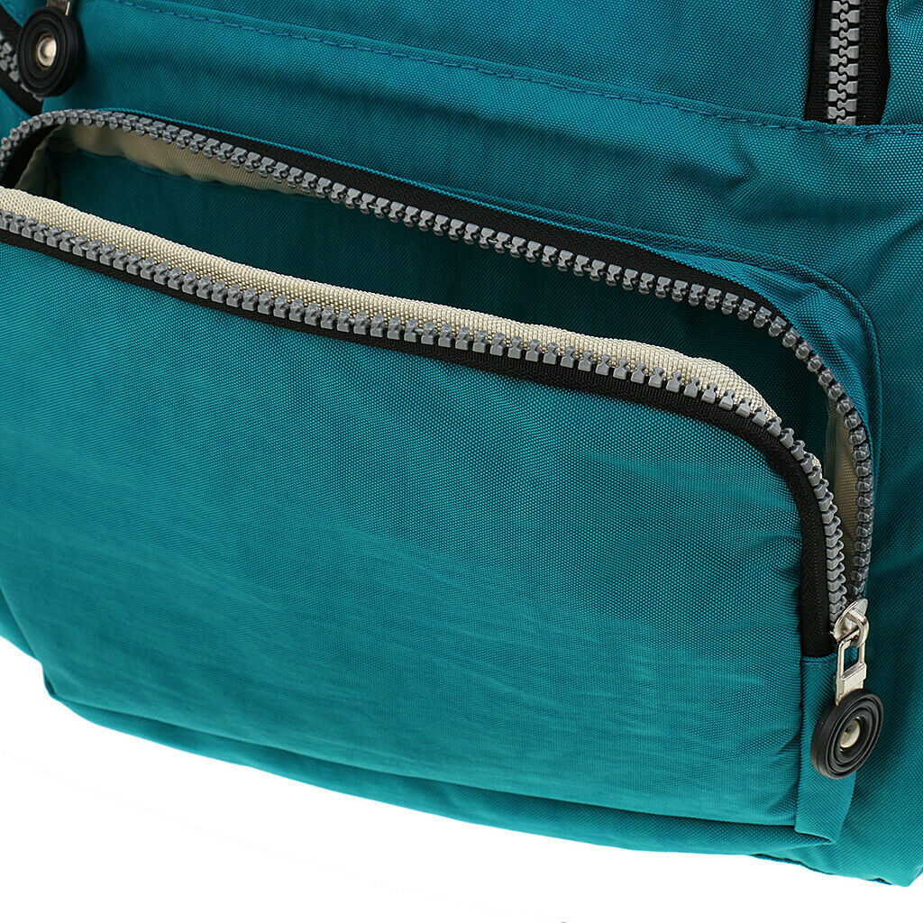Solid Waterproof Mummy Diaper Bag backpack 6 Colors Green