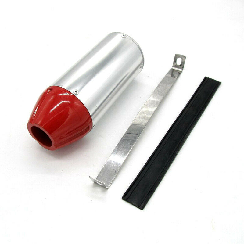 28mm Inner Short Tail Exhaust Muffler Pipe For 90 110 125cc Motorcycle Bikes ATV