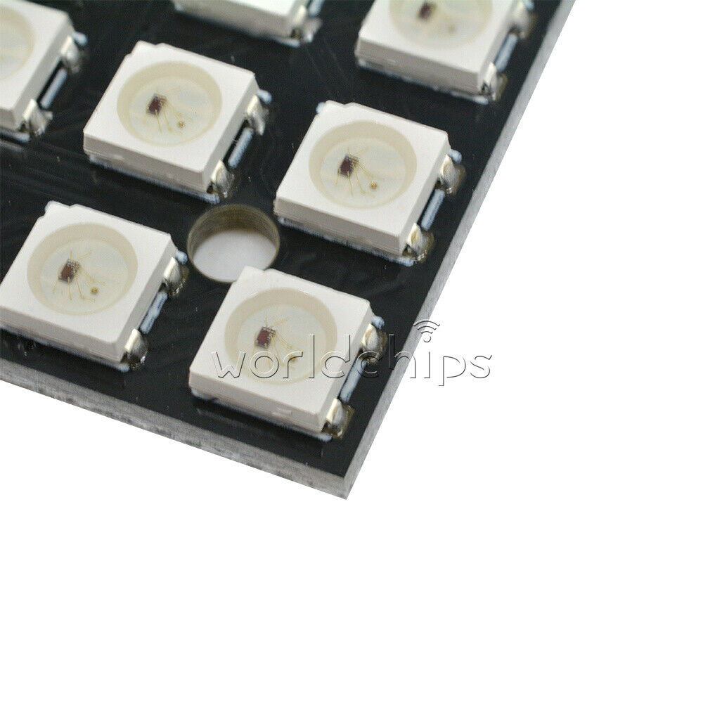 5X5 WS2812B LED Flexible Panel 5050 RGB Screen Light Display 25Bit Colorful